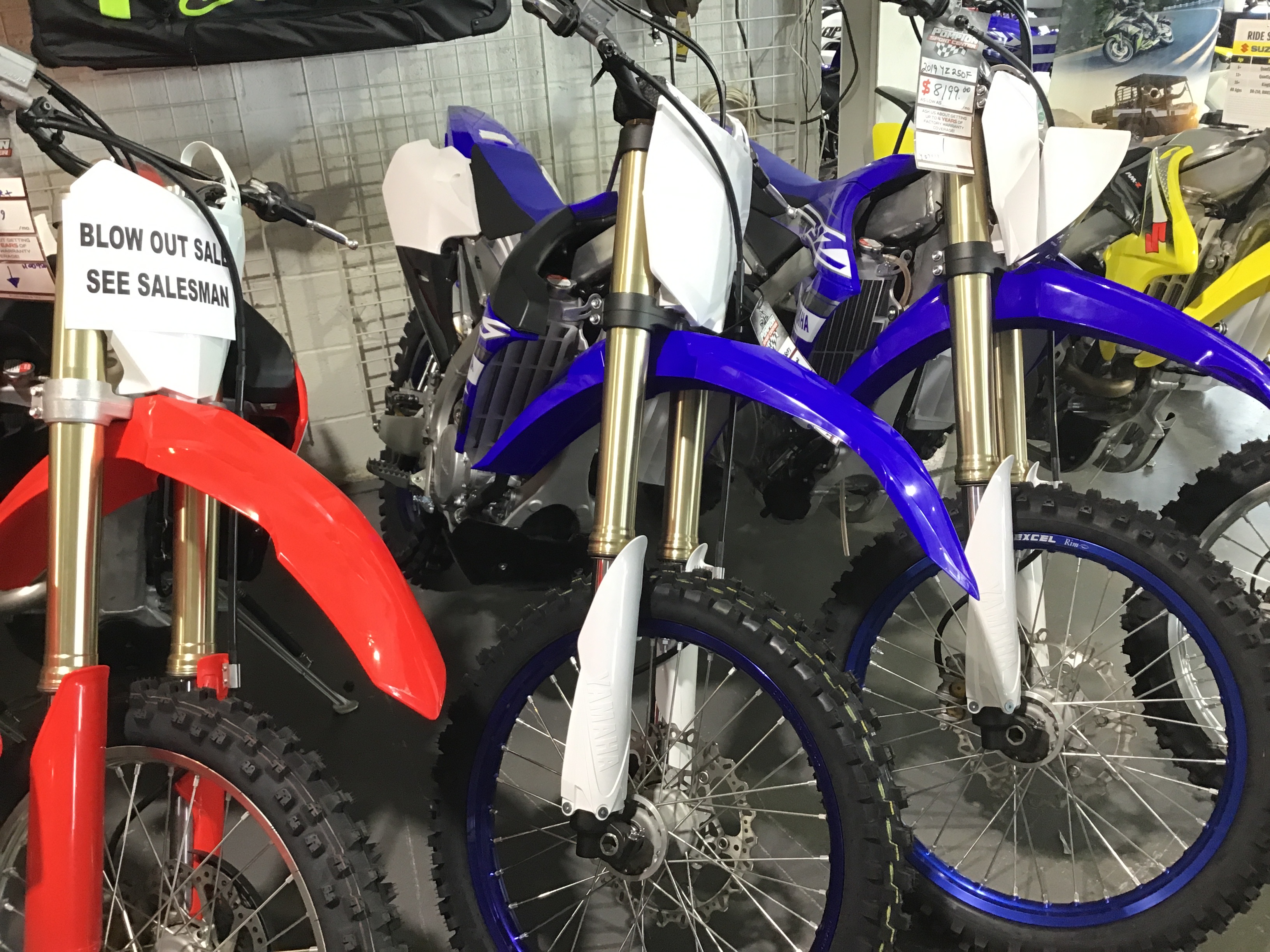 yamaha yz250fx 2019